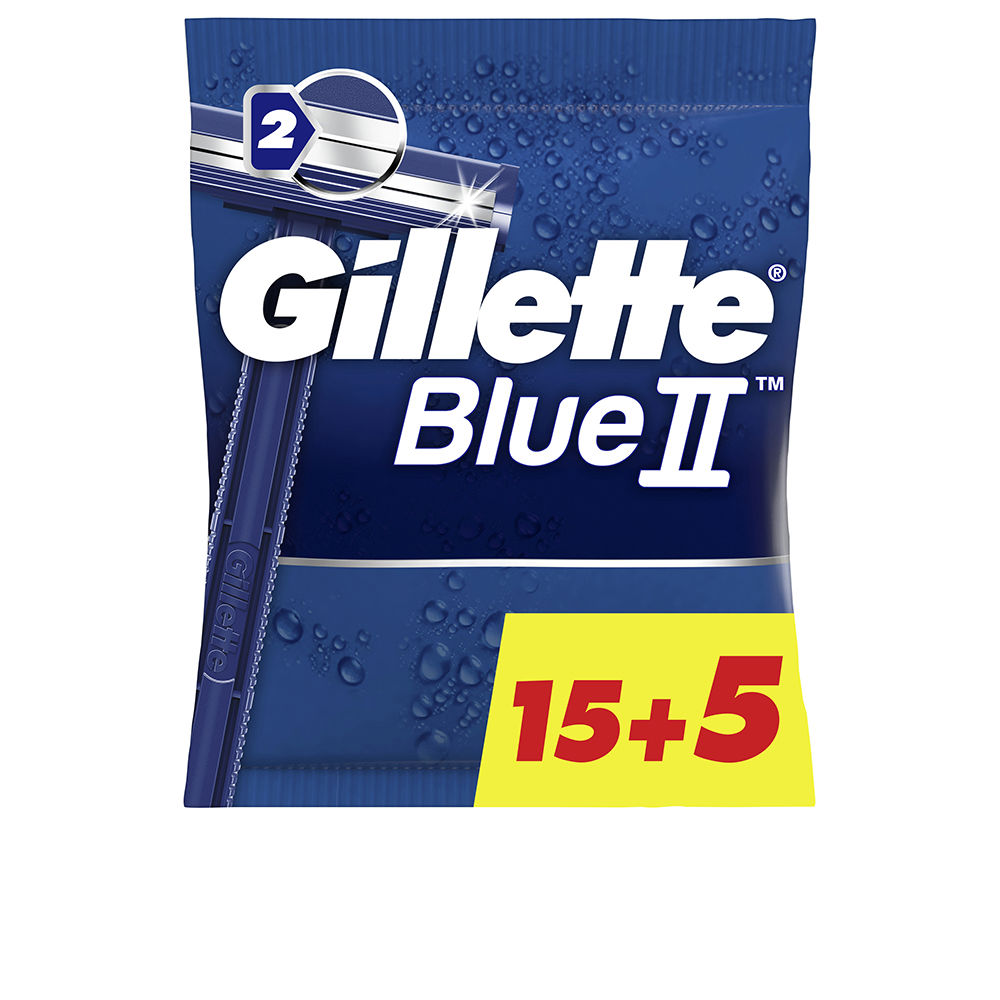 GILLETTE BLUE II disposable razor blades 20 units
