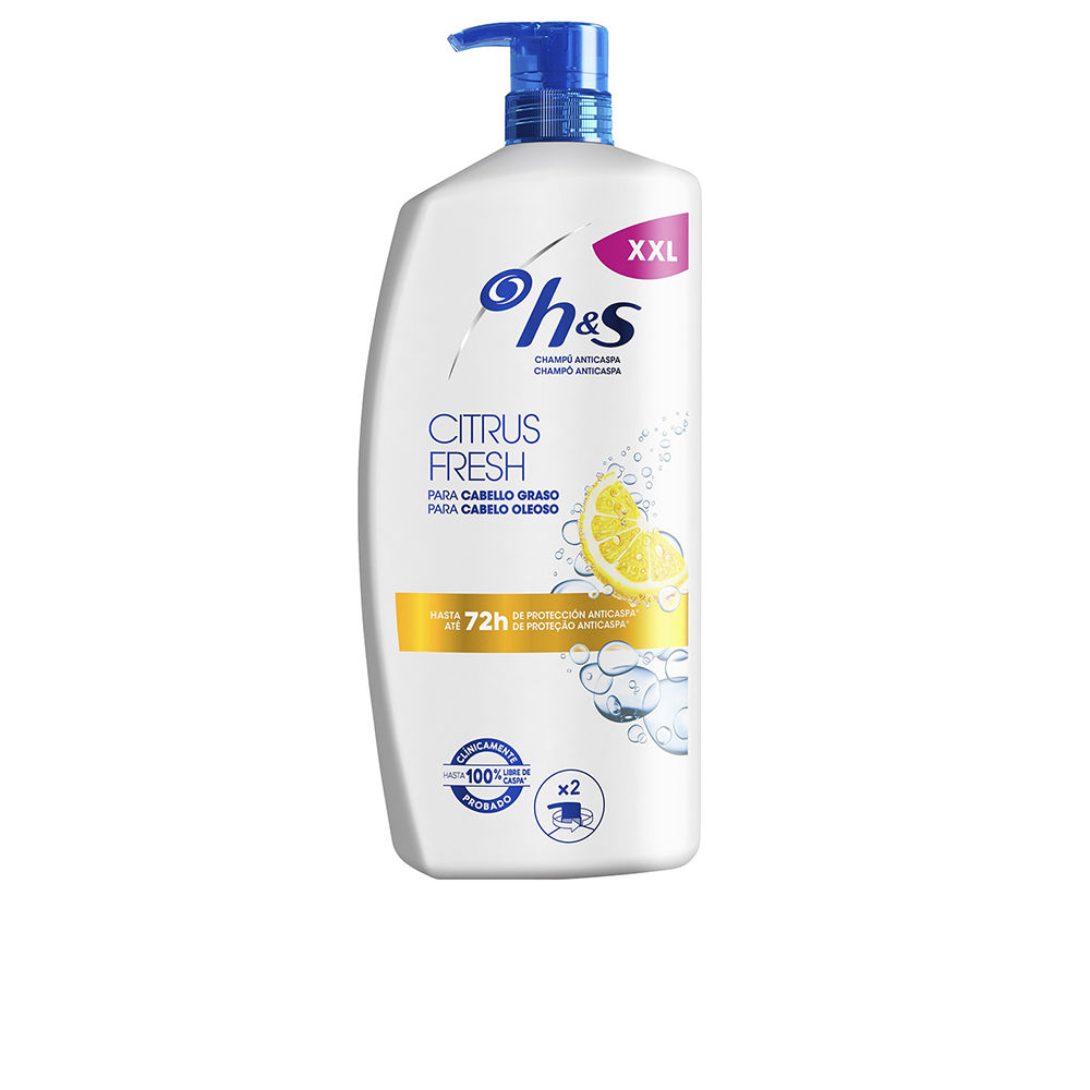 H&S CITRUS FRESH anti-dandruff shampoo for oily hair, dispenser