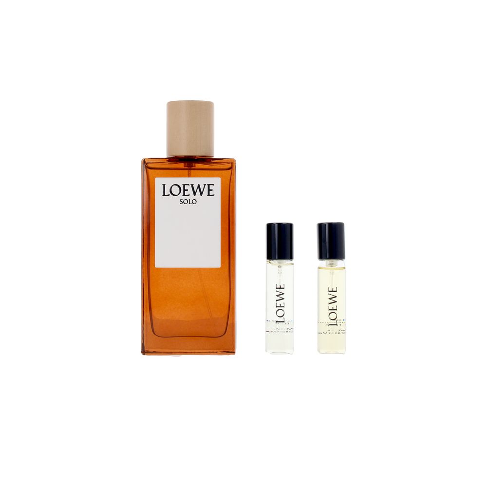 LOEWE Gift Set Solo EDT 100ml 3 units (Eau de Toilette vaporizer 100 ml + Eau de Toilette Eau de Toilette vaporizer 10 + Eau de Toilette Eau de Toilette vaporizer Solo Elixir 10 ml)