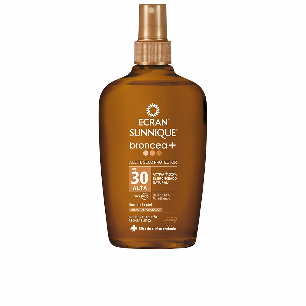ECRAN SUNNIQUE BRONZE+ vapo oil SPF30