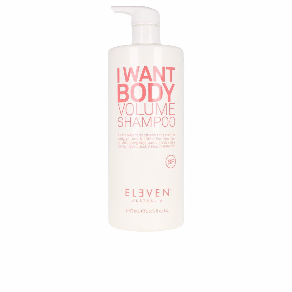 I WANT BODY volume shampoo