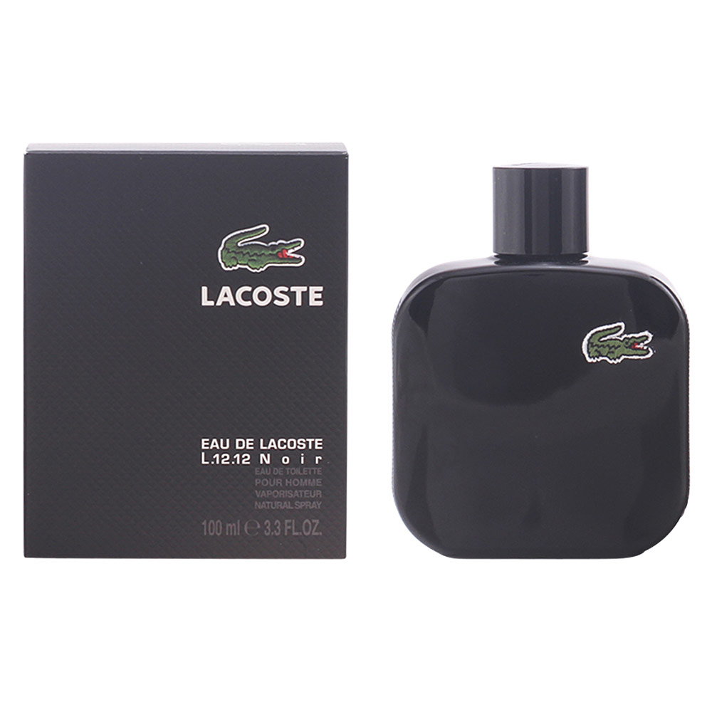 EAU DE LACOSTE L.12.12 NOIR POUR HOMME eau de toilette spray