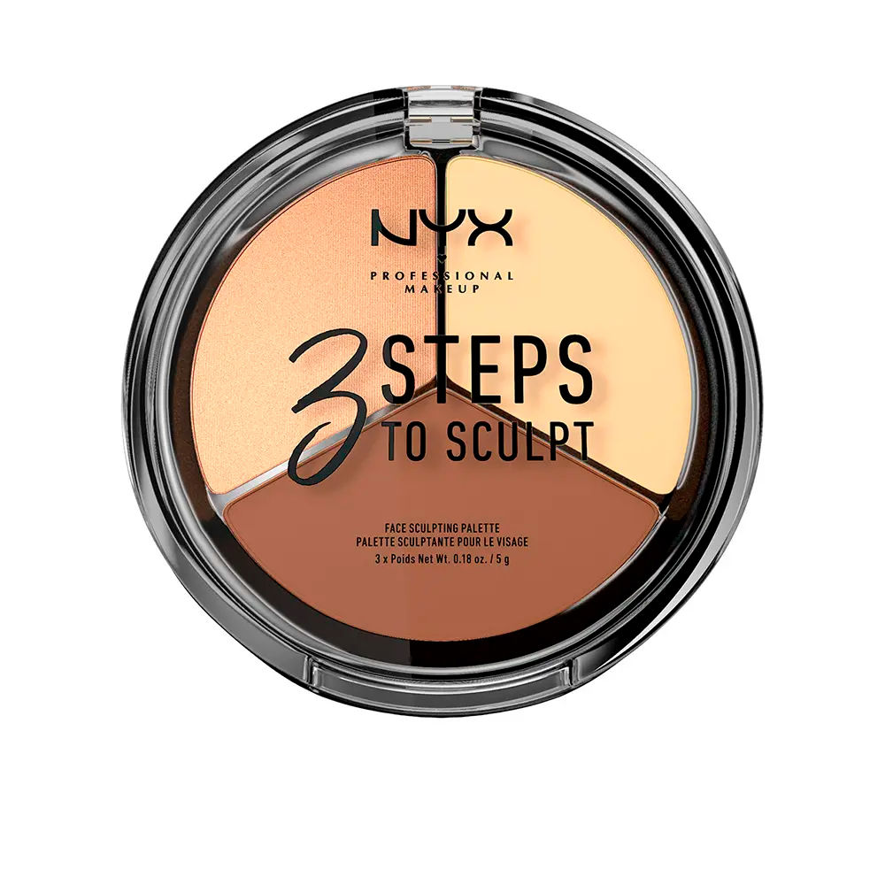 3 STEPS TO SCULPT face sculpting palette
