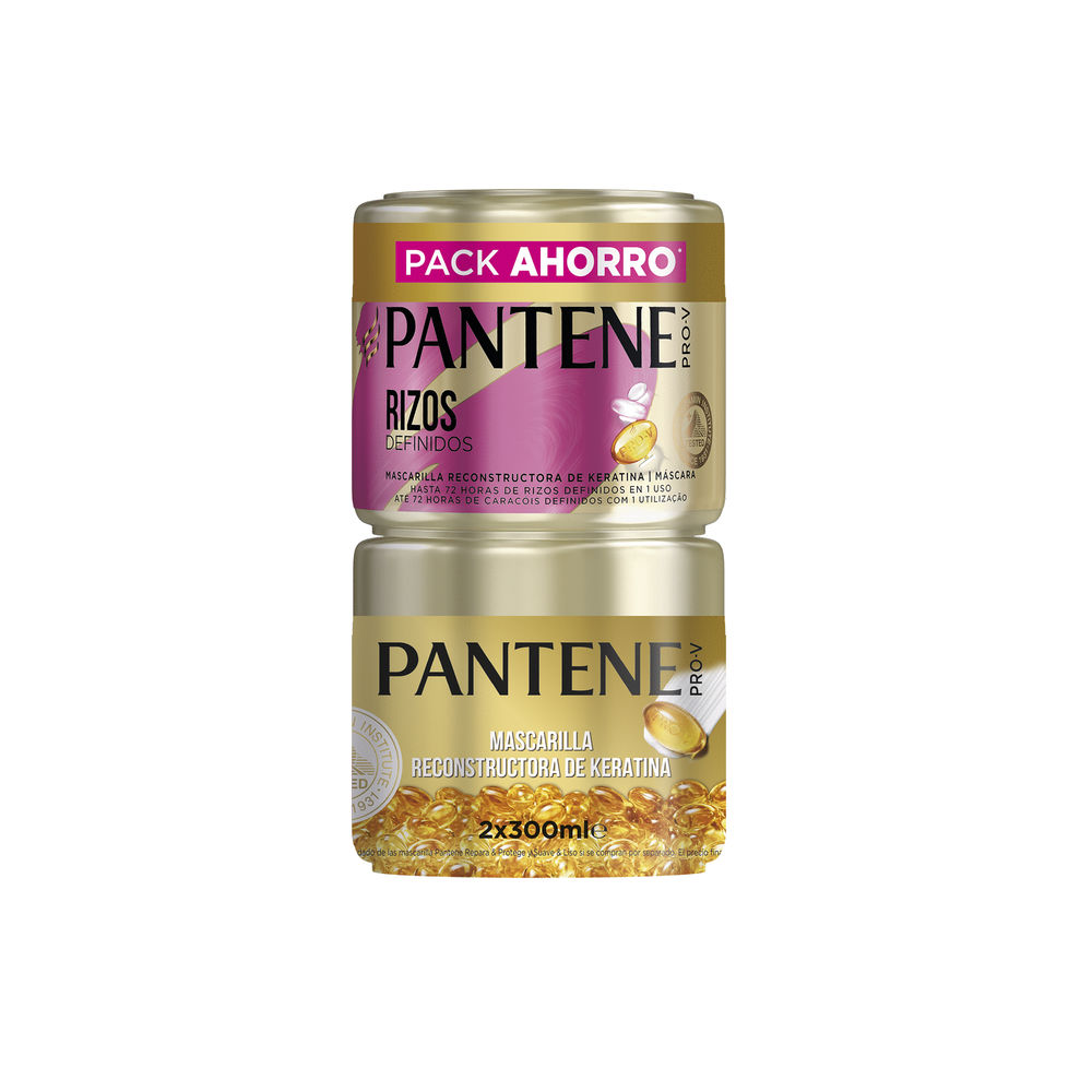 PANTENE DEFINED CURLS MASK SET (Hair mask 2 x 300 ml)
