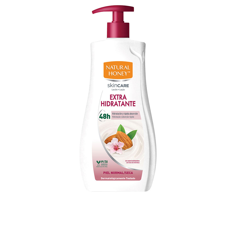 SWEET ALMOND OIL moisturizing lotion dispenser