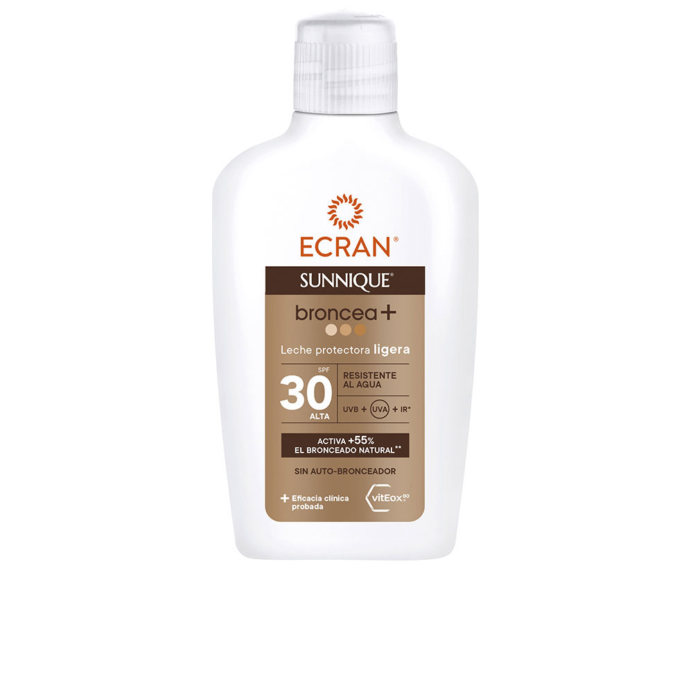 ECRAN SUNNIQUE BRONCEA+ protective milk SPF 30