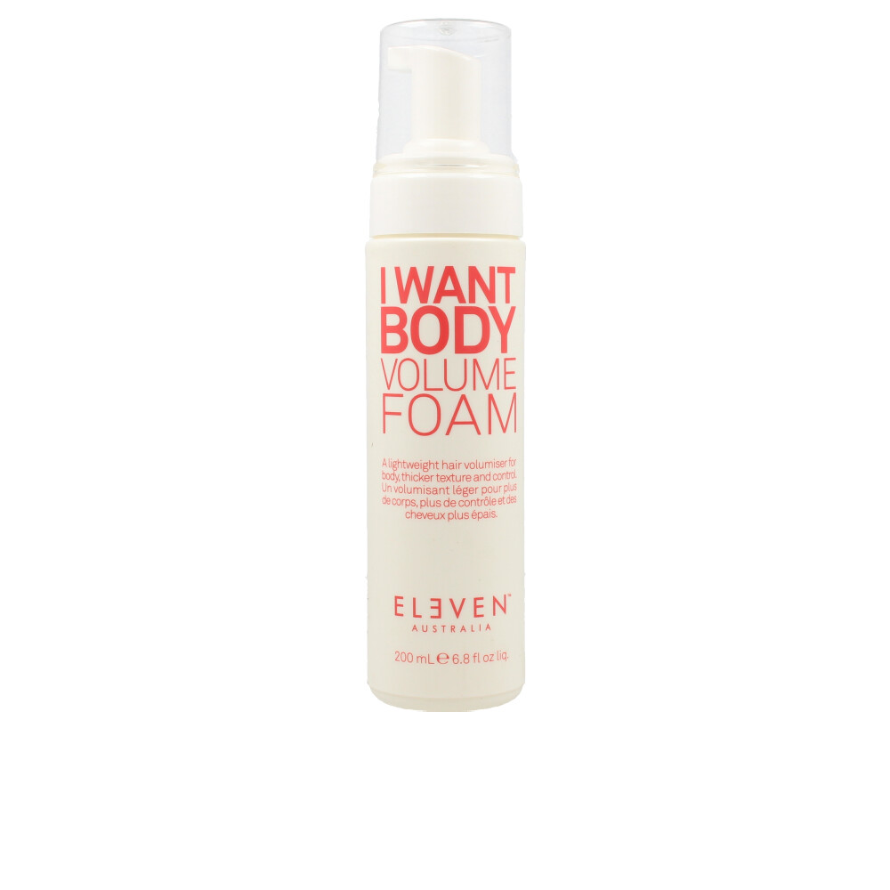 I WANT BODY volume foam