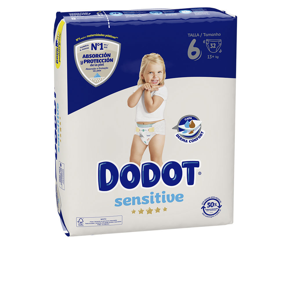 DODOT SENSITIVE size 6 diapers +13 kg