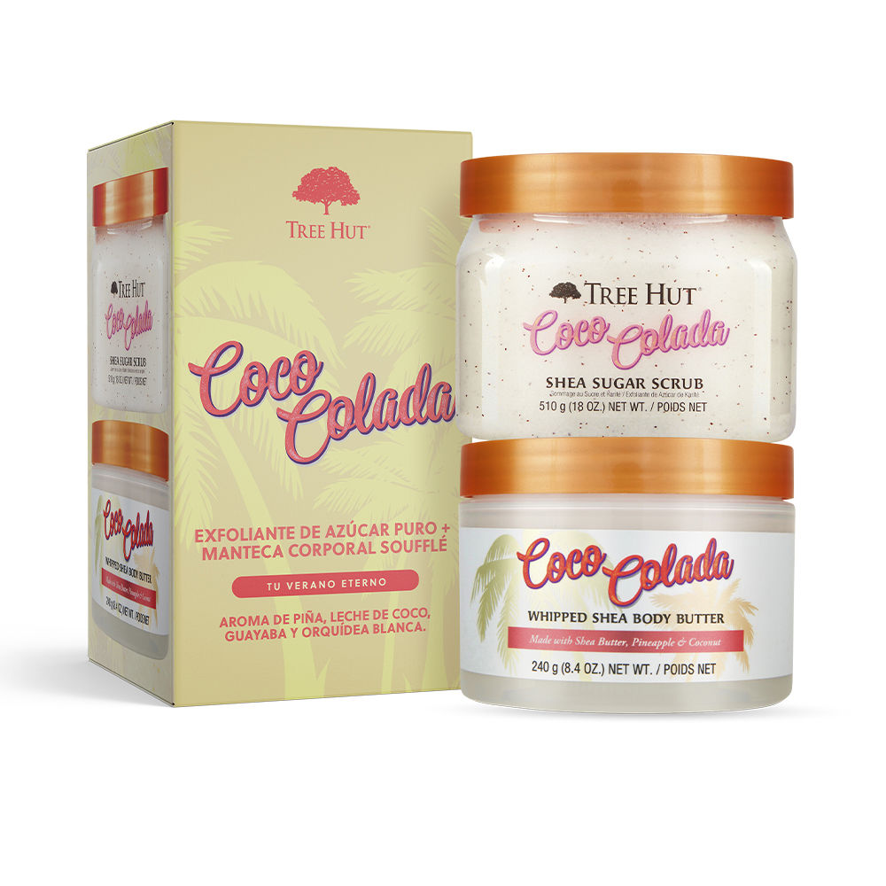 EXFOLIANTE + MANTECA CORPORAL COCO COLADA ESTUCHE