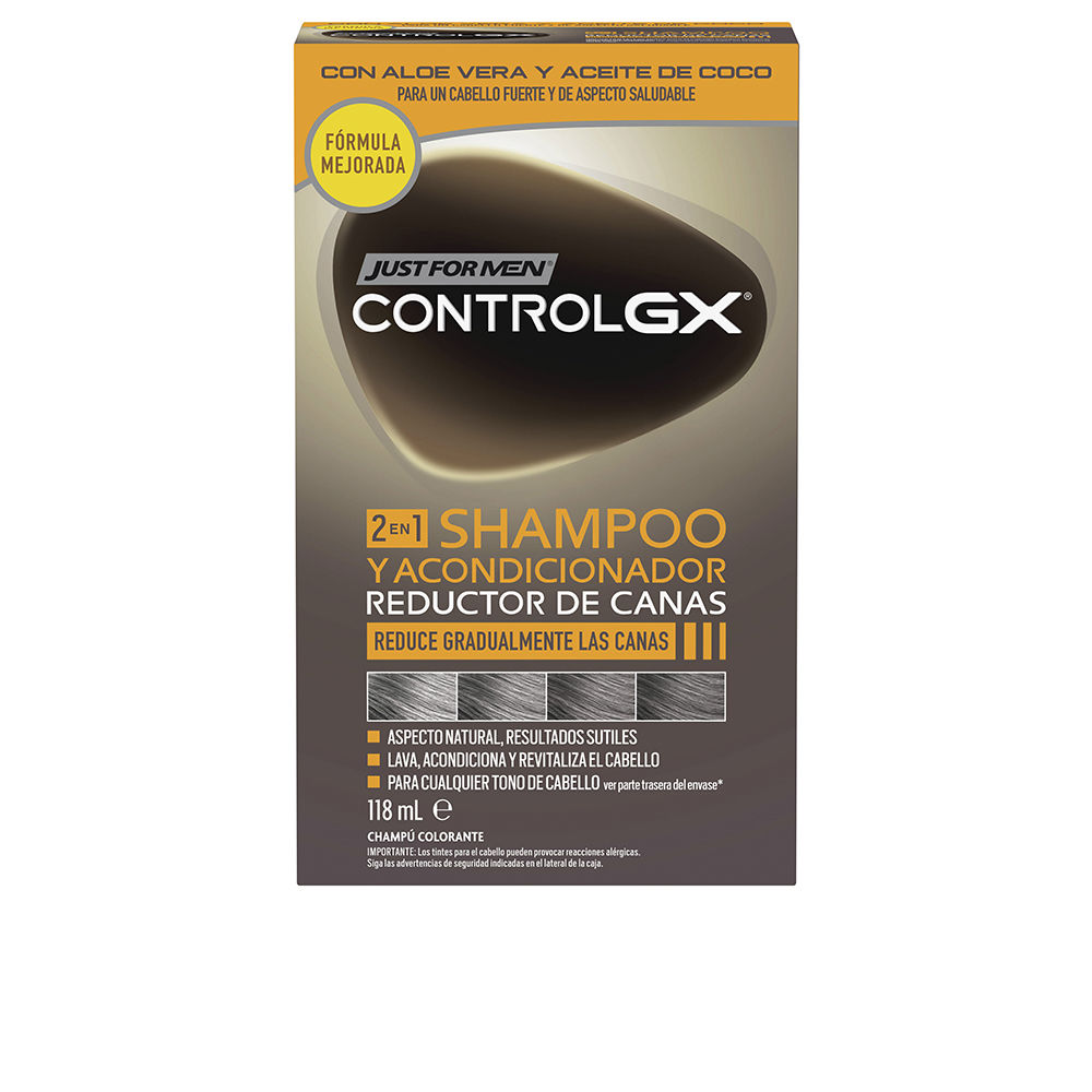 CONTROL GX gray hair reducing shampoo with conditioner