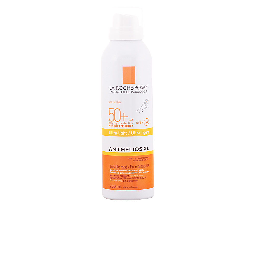 ANTHELIOS body mist sunscreen for sensitive skin SPF50+