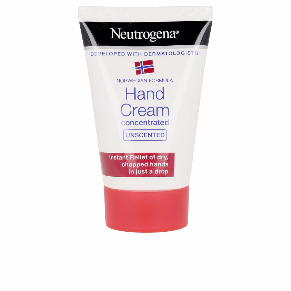 Concentrated unscented hand cream