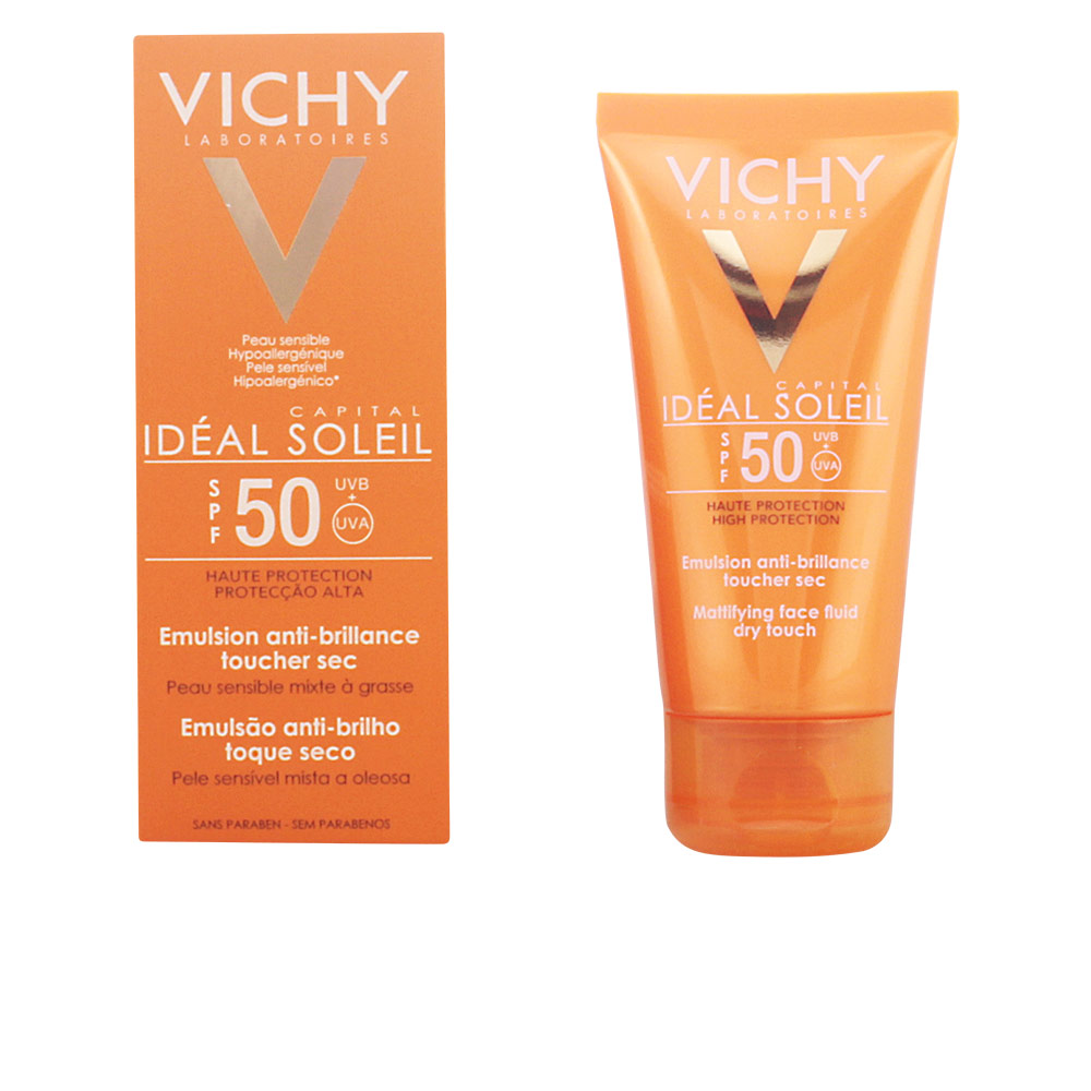 CAPITAL SOLEIL dry touch face cream SPF 50