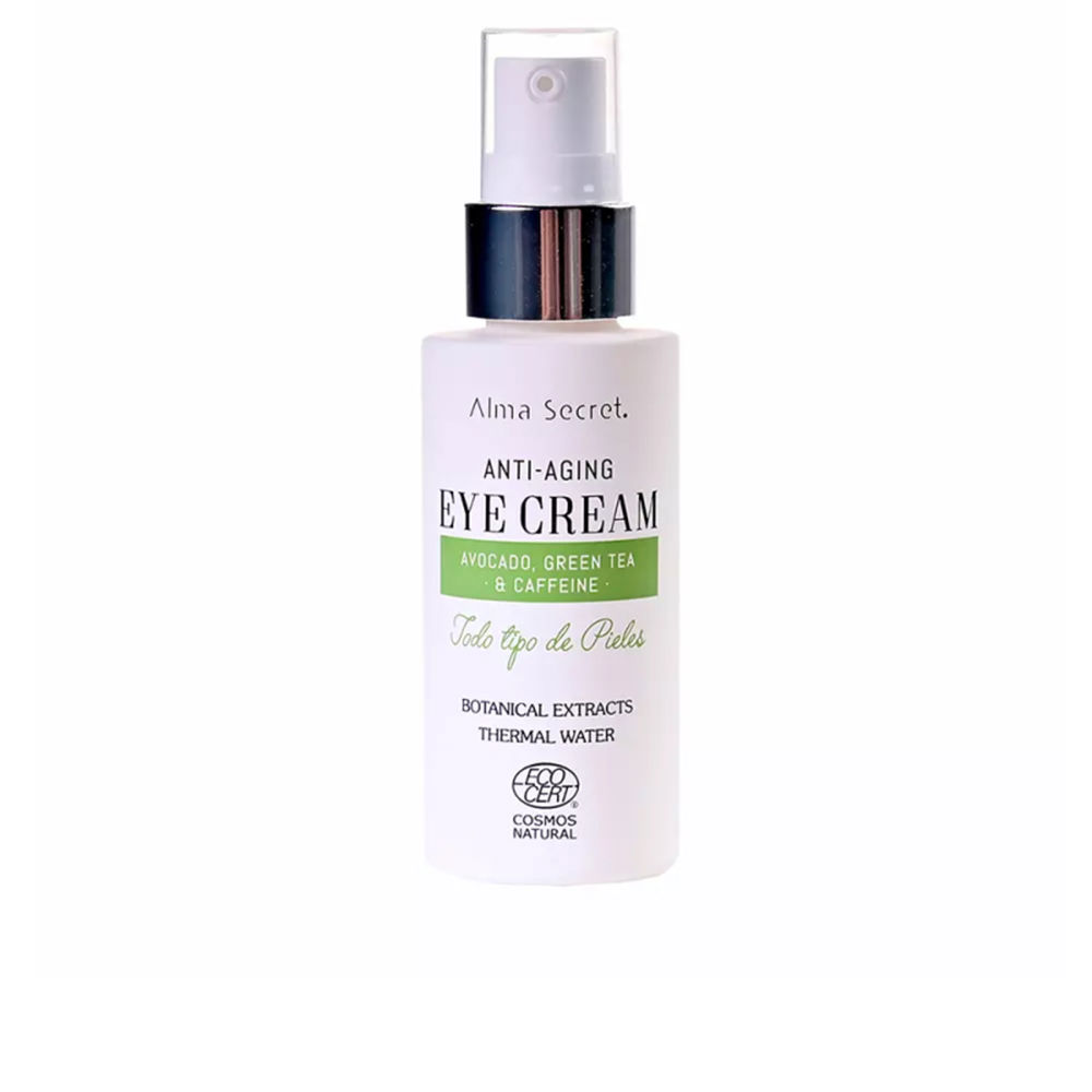 Anti-aging EYE CREAM with avocado, green tea & caffeine botanical extracts