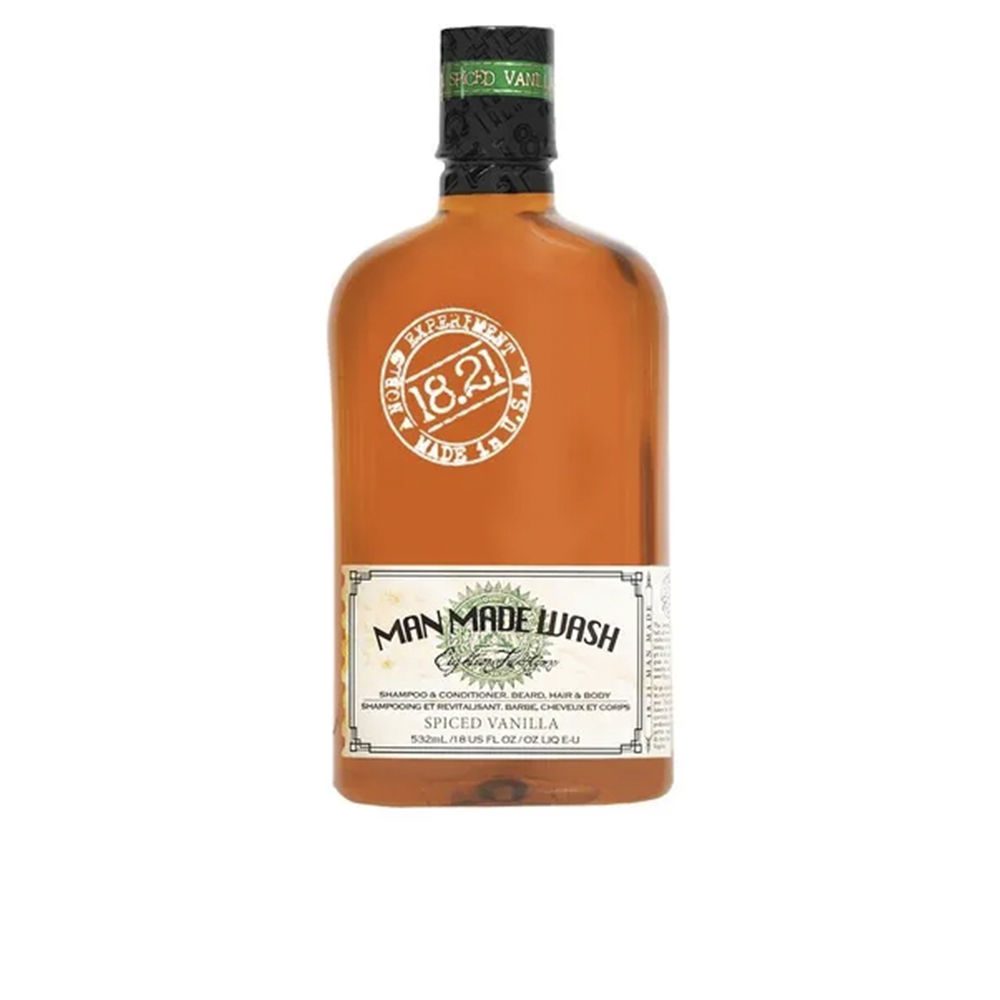 MAN MADE WASH 3 in 1 shampoo gel spiced vanilla