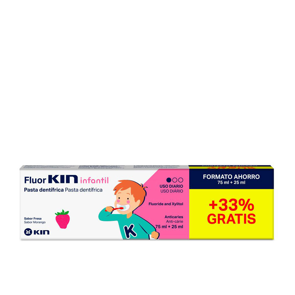 FLUORKIN INFANTIL pasta dentífrica