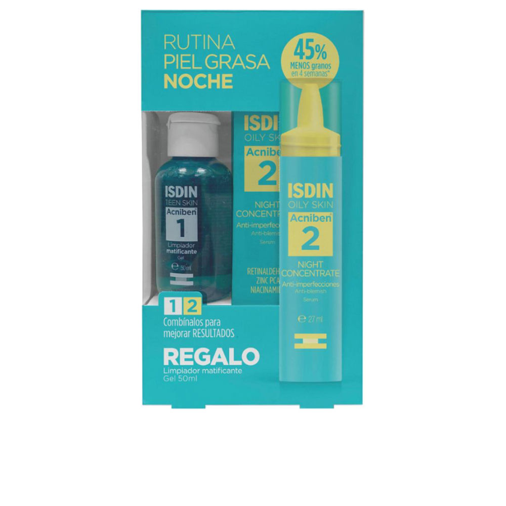 ACNIBEN CONCENTRATED NIGHT SERUM LOT 2 pcs (Serum 27 ml + Mattifying Cleanser 50 ml)