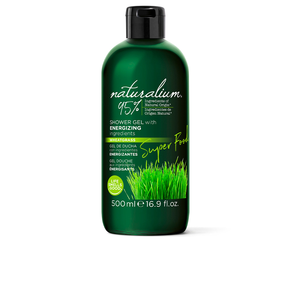 SUPER FOOD wheatgrass energizing shower gel