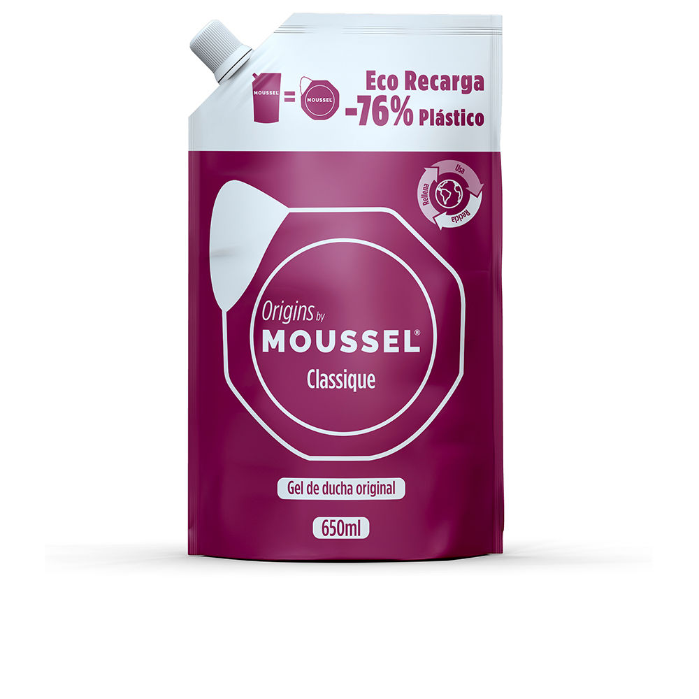 MOUSSEL CLASSIQUE original shower gel recharge
