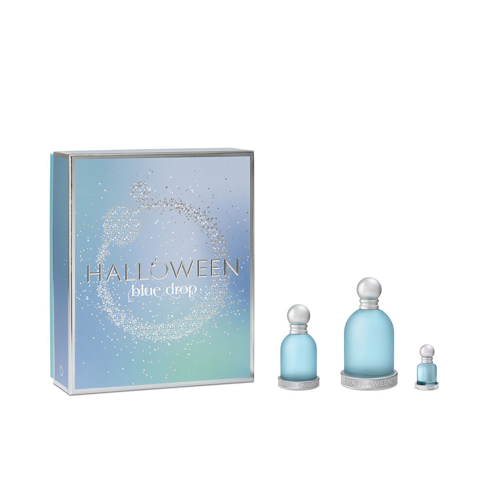 HALLOWEEN BLUE DROP CASE 3 pcs (Eau de Toilette spray 100 ml + Eau de Toilette spray 30 ml + Eau de Toilette 4.5 ml)