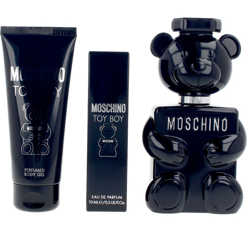 TOY BOY CASE 3 pcs (Eau de Parfum spray 100 ml + Shower Gel 100 ml + Eau de Parfum spray 10 ml)