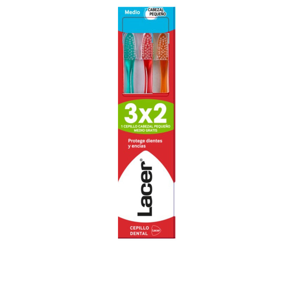 CEPILLO DENTAL cabezal pequeño medio pack