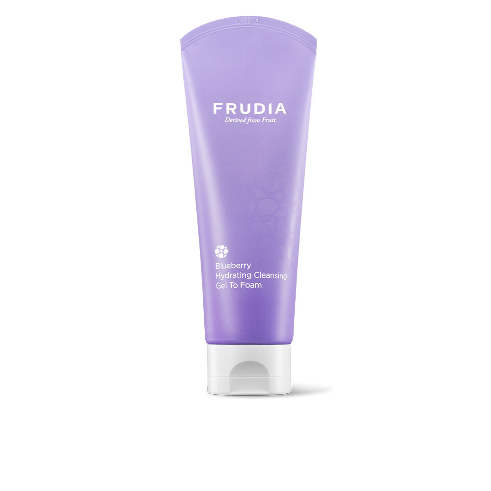 BLUEBERRY hydrating cleansing gel to foam