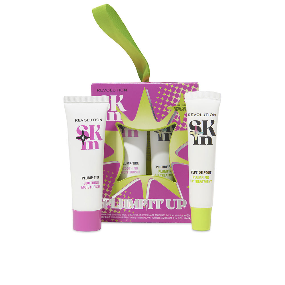 PLUMP IT UP MOISTURIZING CREAM 2-piece set (Moisturizing cream 30 ml + #Hot Cocoa lip balm 15 ml)
